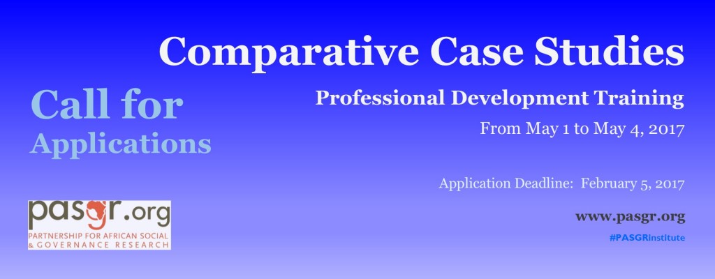 Comparative Case Studies banner