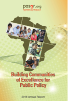 Partnership for African Social & Governance Research Annual Report – 2016