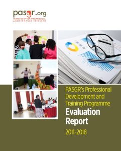 Pasgr Evaluation Report